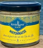 Rivesaline - Terre Saline - Mayonnaise citron et fleur de sel 100g