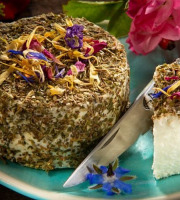 Fromagerie des Cabasses - Fromage frais herbes et fleurs - 100 g