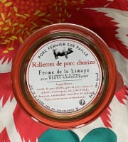 Ferme de la Limaye - Rillette de porc au chorizo 180g
