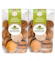 La vallée des châtaigniers - Lot d'un sachet de sablé au sucre et au chocolat