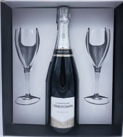 Champagne Deneufchatel - Millésime + Flûtes