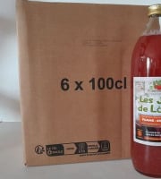 Le Domaine du Framboisier - Les Jus de Louis Pomme/Groseille 100% Pur Jus 6x1L