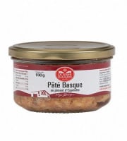 La Ferme Elizaldia - Pâté basque au piment d'Espelette 190g