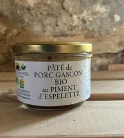 Ferme du Roussel - Paté de campagne de porc gascon au piment d'Espelette 190g