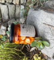 L'OLIVERAIE DU COUDON - Ail Confit à l'Huile avec Piment  200gr