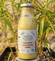 La Truite Fleurie - Velouté de courgette au basilic