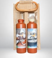 Adal Terra - Coffret cadeau - Coffret Huiles de Cameline et Chia Bio 2X200ml