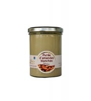 Les amandes et olives du Mont Bouquet - Purée D'amande Blanche Et Nature 400g