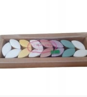 La confiserie d’antan 100% bio - Réglettes Mini calisson assortiments - 195 gr