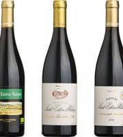 Château Saint Estève d'Uchaux - Assortiment Cadeau -  Découverte Appellation Massif d'Uchaux Rouge - 3 Bouteilles