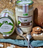 La Ferme des Délices - Yaourt brassé BIO - Coco 550g