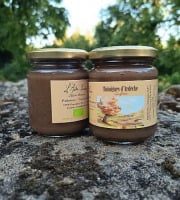 L'Aubre Fruchau - Confiture de châtaignes et marrons d’Ardèche BIO 6x250g