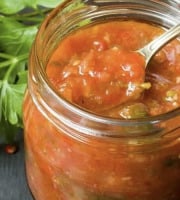 L'OLIVERAIE DU COUDON - Piperade au piment d'espelette BIO  POT 520GR