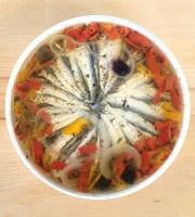 La Criée d'à Côté - Filets d'Anchois Marinés à La Provençale - 1kg