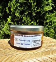 La Truite du Mézenc - Terrine de lapin aux pruneaux