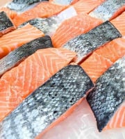 La Criée d'à Côté - Pavés de Saumon Frais | Lot de 1 Kg