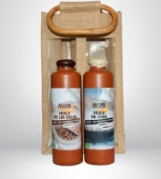Adal Terra - Coffret cadeau - Coffret Huile de Lin et chia - 2X200ml