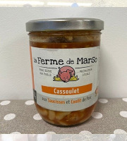 La Ferme de Marso - Cassoulet saucisses et confit de porc