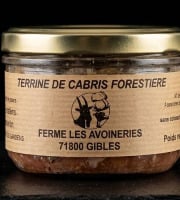 Ferme les Avoineries - Terrine de chevreau forestière 180g