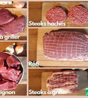 La Ferme DUVAL - [Précommande] Colis hiver de Bœuf Bio rôti - 10 kg