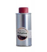 Les amandes et olives du Mont Bouquet - Huile d'olive Picholine 25 cl
