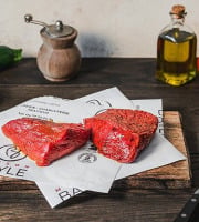 Maison BAYLE - Champions du Monde de boucherie 2016 - 400g Pavés de bœuf Label rouge marinés sauce barbecue