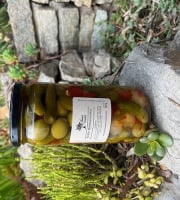 L'OLIVERAIE DU COUDON - Pickles Méditerranéens 660GR