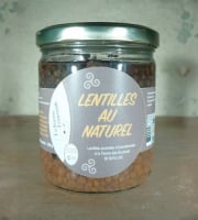 La Ferme des Ecureuils - Lentilles au Naturel Bio – 350g