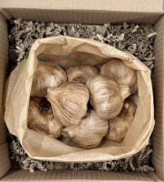 La Panacée bio - Têtes d'ail noir Demeter en vrac - 250 g