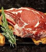 Boucherie Charcuterie Traiteur Lionel Ghérardi - Côte de Boeuf Limousine Label Rouge - 1600g