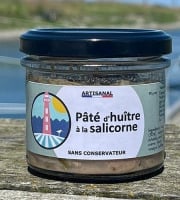 Rivesaline - Terre Saline - Pâté d’huitres à la salicorne Bio 90g