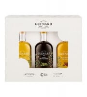 Huilerie Maison Guénard - COFFRET CADEAU GOURMAND - 3x9 CL CACAHUETE/PISTACHE/PECAN