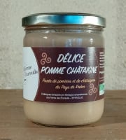 La Ferme des Ecureuils - Délice Pommes Châtaignes Bio – 400g