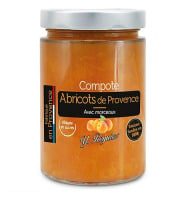 Conserves Guintrand - Compote D'abricot De Provence 327ml Allégée En Sucres