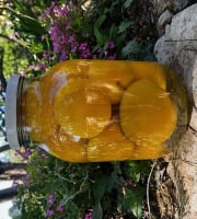 L'OLIVERAIE DU COUDON - Pêches Entières au Sirop 3000g