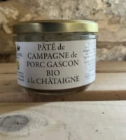 Ferme du Roussel - Paté de campagne de porc gascon à la chataigne 190g