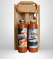 Adal Terra - Coffret cadeau - Coffret Huiles de Tournesol et Chia Bio 2X200ml