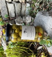 L'OLIVERAIE DU COUDON - Olives Farcies aux Poivrons en pot 290GR