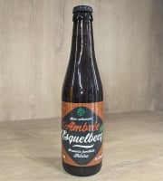 Ferme Joos - L'Ambrée d'Esquelbecq BIO - Bière artisanale de la brasserie Thiriez 33 cl