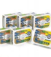 SARL Kerbriant ( Conserverie ) - Sardines à l’huile d’olive et citron - Lot de 6