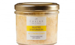 Caviar de l'Isle - Rillettes d’esturgeon au citron 90g - Caviar de l'Isle