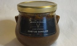 Délices de Sologne - civet de sanglier - 750g