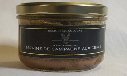 Délices de Sologne - terrine de campagne aux cépes - 185g