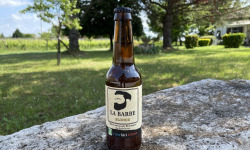 Vignobles Fabien Castaing - Bière Artisanale Blonde "La Barbe" Haute Fermentation - 33cl