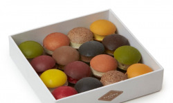 La Glacerie par David Wesmaël - Meilleur Ouvrier de France - Coffret De 16 Bonbons Chocolat Glacés