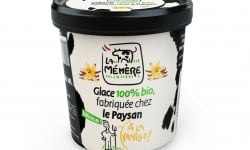 Les Glaces du Semnon - La Mémère - Glace à la vanille 100% bio 500ml