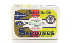 SARL Kerbriant ( Conserverie ) - Sardines huile d'olive Bio - 115g