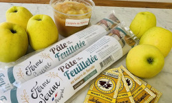 Ferme Sereine en Périgord - Kit - 2 Tartes aux Pommes - Pâtes Feuilletées