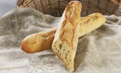 Maison Boulanger - demi baguette Tradition Pré-cuite surgelée par 3