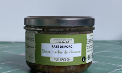 Au Bien Fait - Pâté de porc Olives, herbes de Provence - 180G